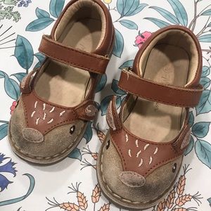 Mini Boden deer Mary Janes